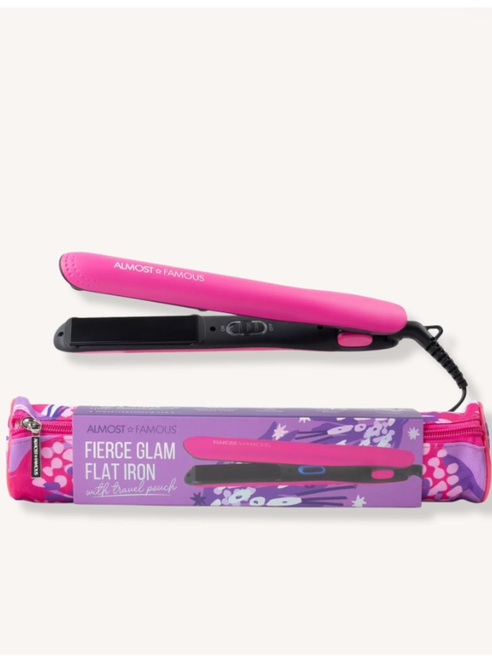NWT Almost Famous Fierce Glam Flat Iron